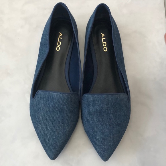 Aldo Denim Flats - Picture 2 of 5
